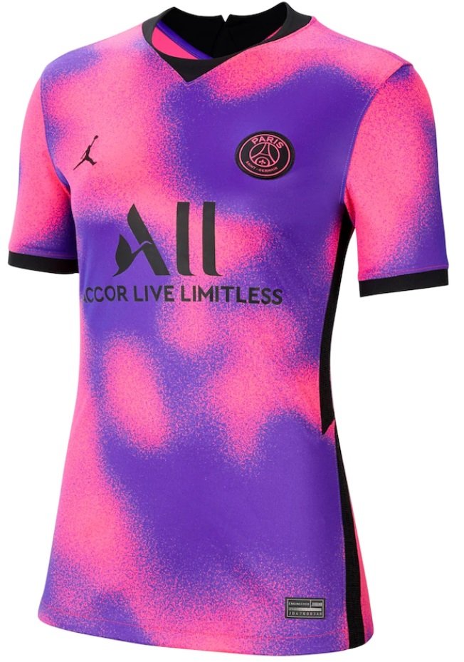 Camisa Feminina IV PSG 2020 2021 Fourth Air Jordan